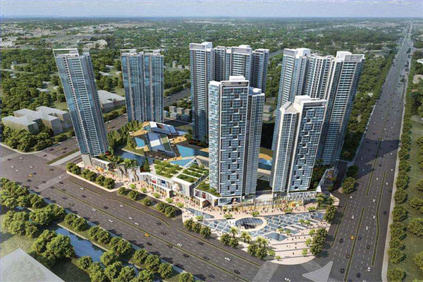 佛山新福港廣場(chǎng)<a href='http://wap.jshnzg.com' target='_blank'><u>彈簧減震器</u></a>合同案例